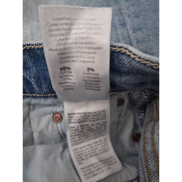 Mother Superior TOMCAT THE CONFESSION High-Rise Destroyed Cropped Jeans Sz 25 - Picture 15 of 16